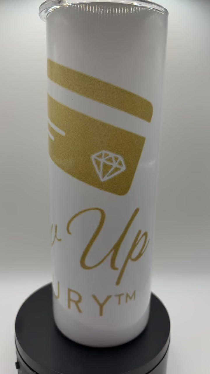 Custom Logo Stainless Steel Tumbler – Personalized 20oz Business Promo Cup