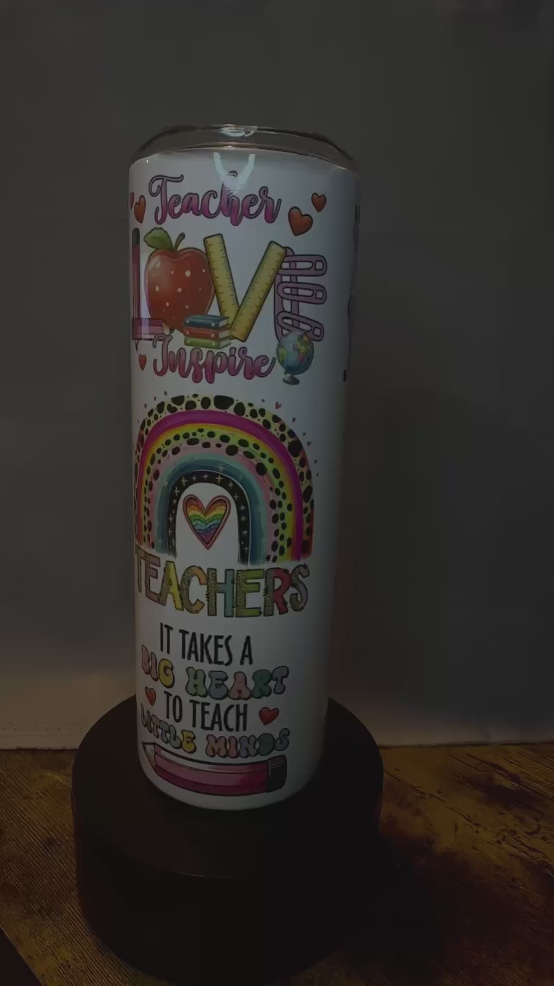 Custom 20oz Stainless Steel Tumbler – Multiple Designs Available
